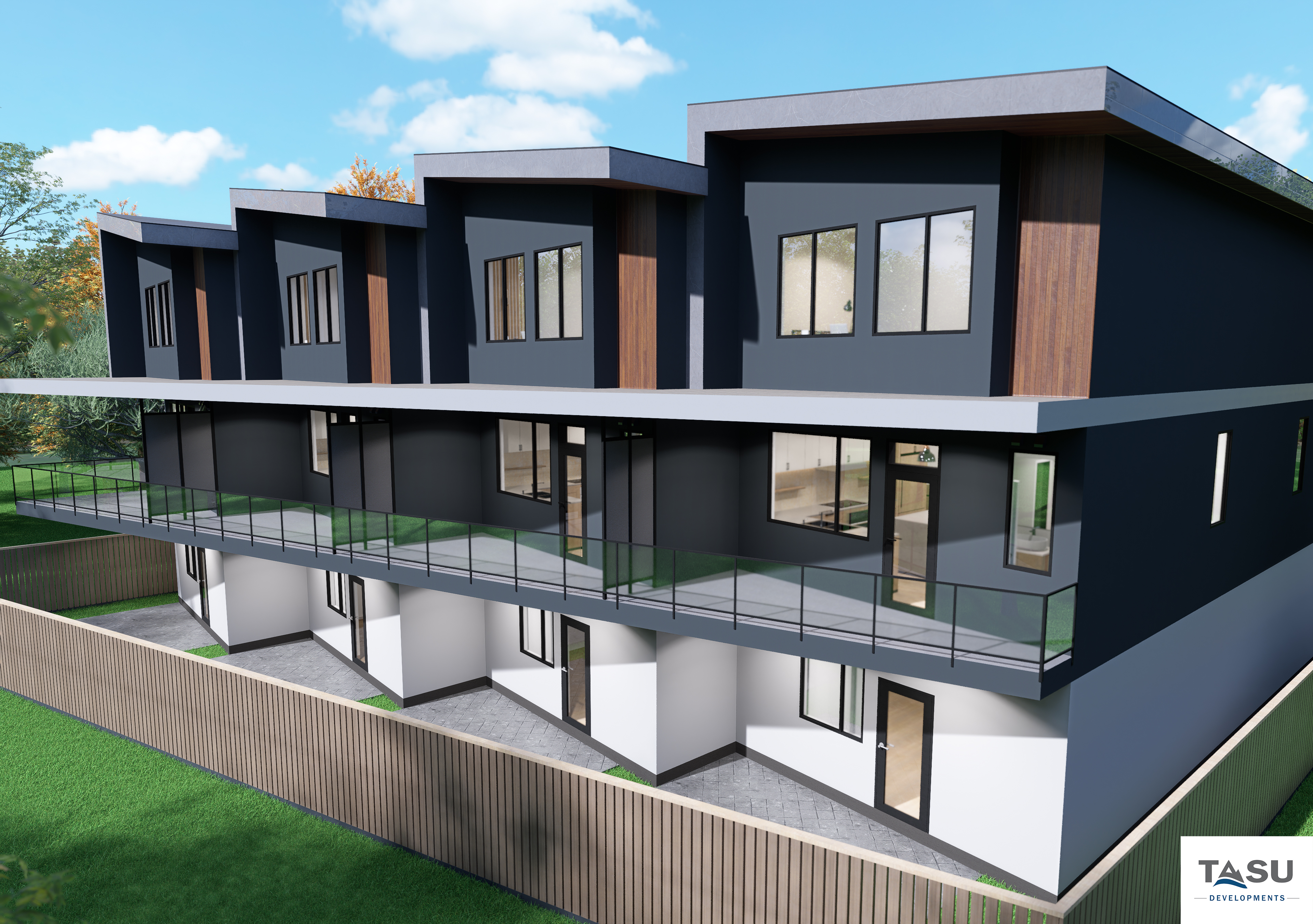 Kitchen and open plan