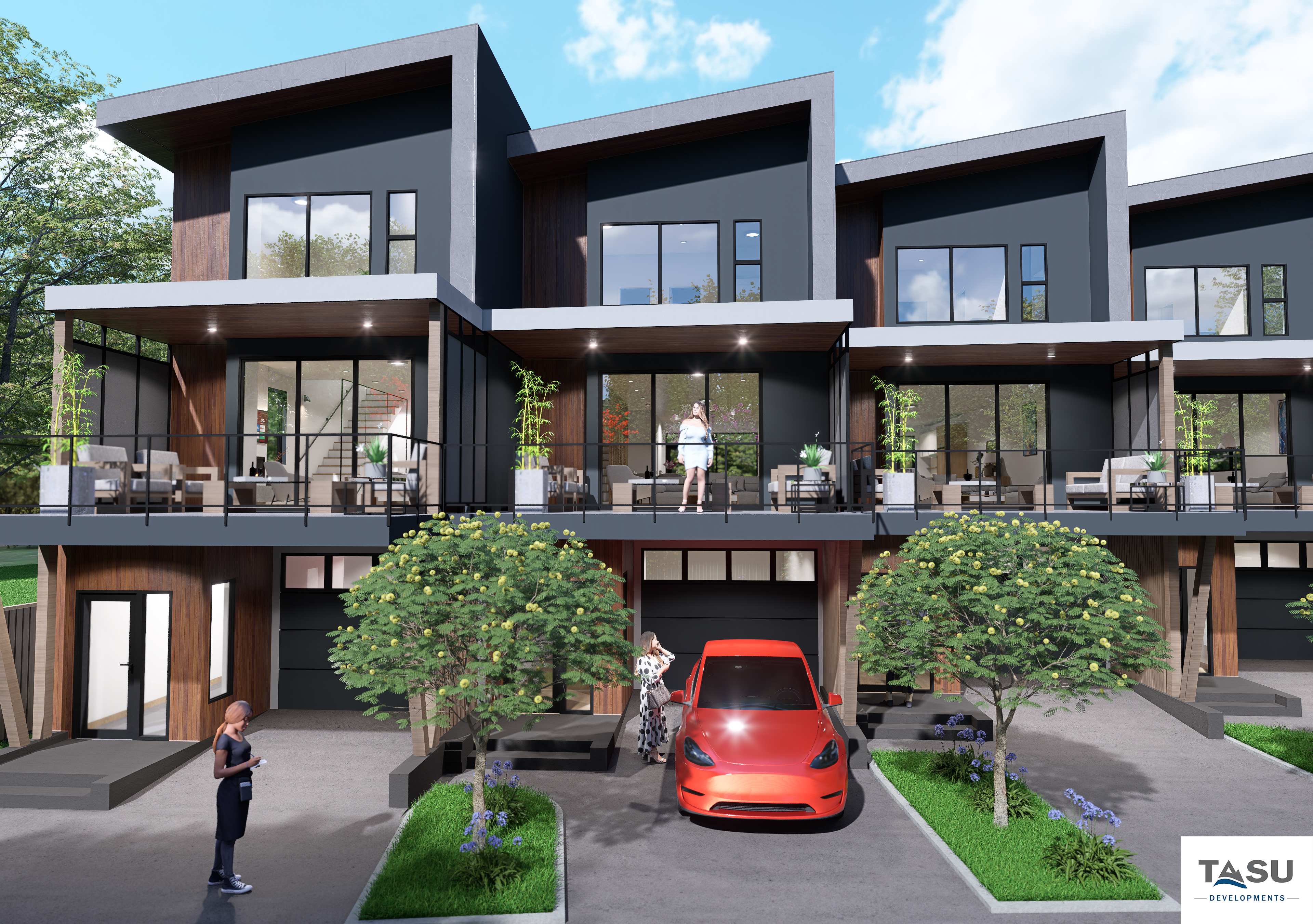 Dining and living area