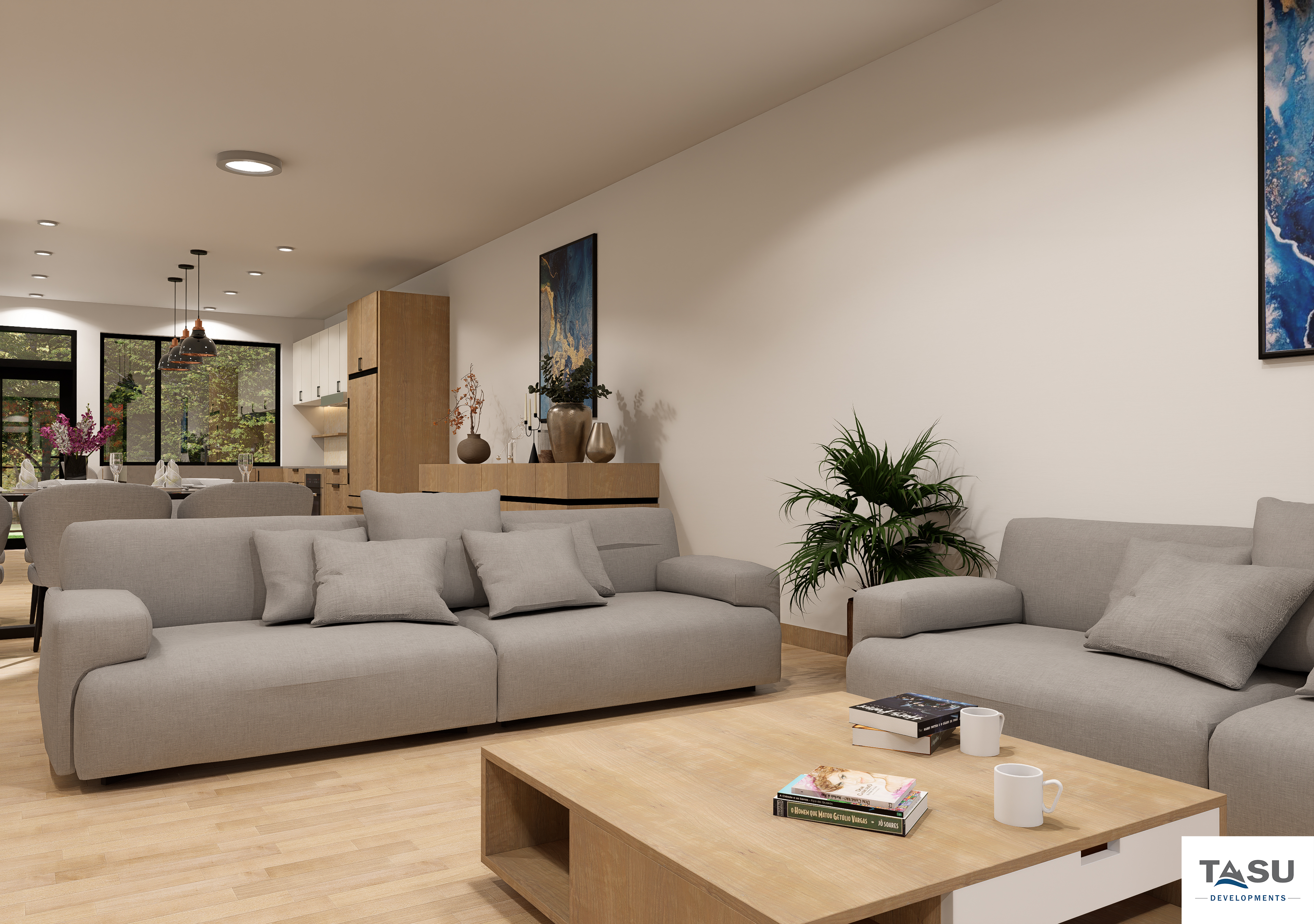 Interior rendering